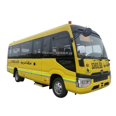커스터마이징 7m Iveco 디젤 엔진 22 좌석 코스터 학교 버스 수동 변속기