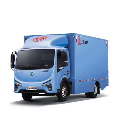 DONGFENG EU 표준 신에너지 전기 화물 밴 트럭 마일리지 350KM 콜드 체인 도시 물류