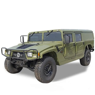 도로 군용 차량 정찰 순찰 명령 경찰차 두 배 줄 4x4 150HP 떨어져