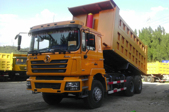 마이닝 공학 40Ton 무거운 덤프트럭 F3000 샤크만 6x4 디젤 파워 10MT 맥스 등판능력 30%