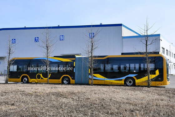 18m 관절형 BRT FCV 수소 연료전지 전기 버스 155 여객 350km 마일리지