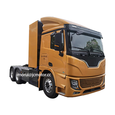 FCEV 신 에너지 수소 전기 트랙터 트럭 10 바퀴 6x4 49톤 450km 마일리지