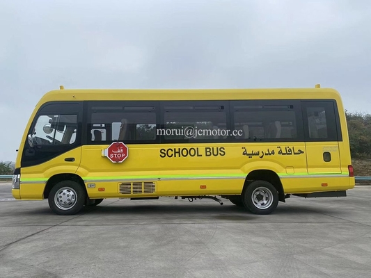 커스터마이징 7m Iveco 디젤 엔진 22 좌석 코스터 학교 버스 수동 변속기
