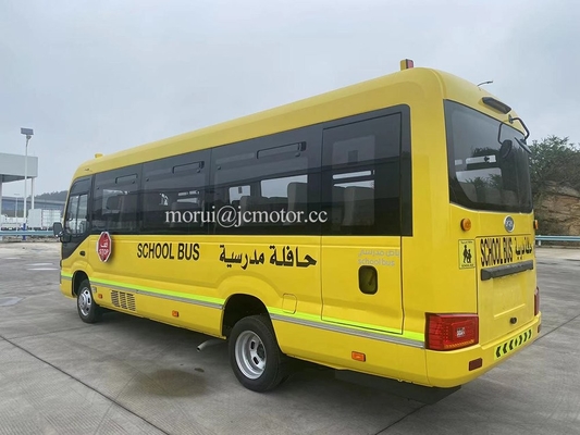 커스터마이징 7m Iveco 디젤 엔진 22 좌석 코스터 학교 버스 수동 변속기