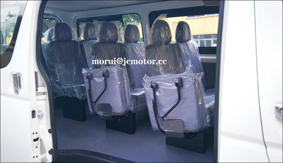 맞춤형 4.9m HIACE 모델 15 좌석 택시 미니버스 도시 여객 운송 가솔린 엔진 코치