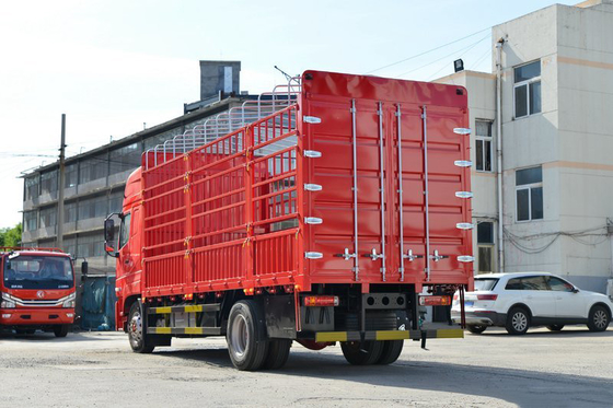 울타리 배달 화물 트랜스포트 트럭 동풍 D9K 4x2 단일 열