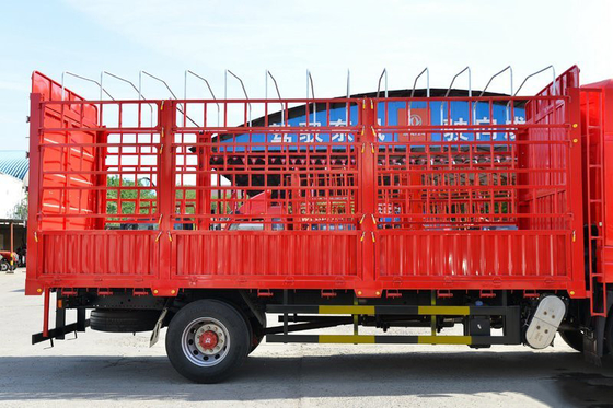 울타리 배달 화물 트랜스포트 트럭 동풍 D9K 4x2 단일 열
