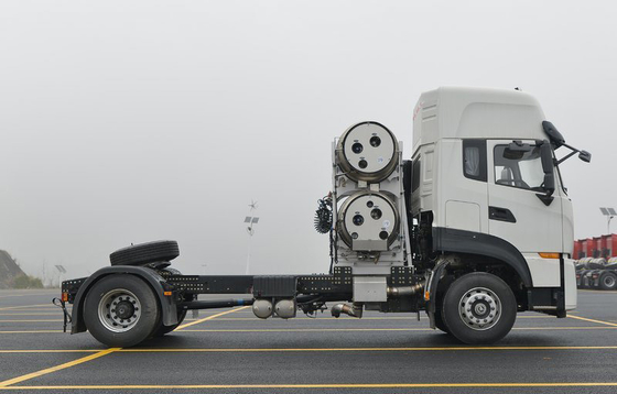상품은 LNG CNG 트랙터 트레일러 500HP 엔진 견인 집단 32.4 톤을 옮깁니다
