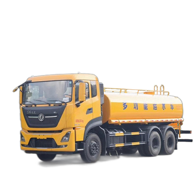 무거운 6x4 290HP 자치 도시 위생 트럭 매뉴얼 9MT 20cbm 살수차