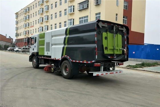 청소 스위퍼 자치 도시 위생 트럭 디젤 엔진 4x2 8m 200 HP