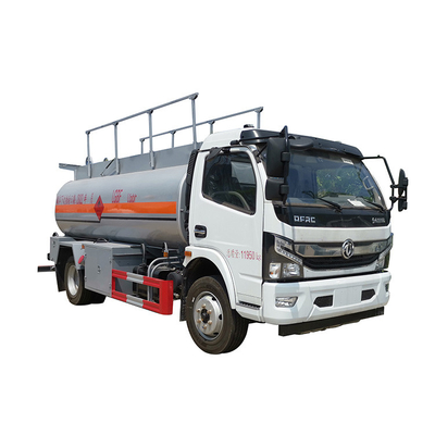 170 HP 디젤 엔진 오일 운송 트럭 8.5 CBM 차축 거리 3800 밀리미터