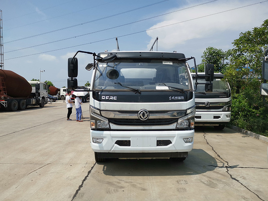 170 HP 디젤 엔진 오일 운송 트럭 8.5 CBM 차축 거리 3800 밀리미터