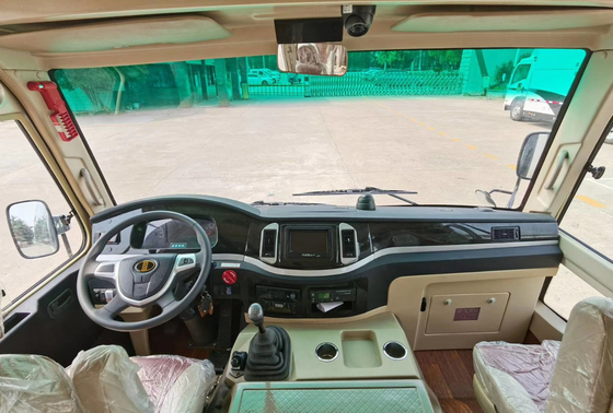 2 4 5 6유로 디젤 엔진 코치 통근 버스 154 HP 4400 밀리미터 수동 변속